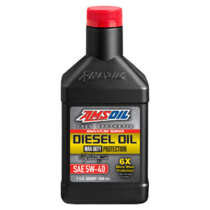 AMSOIL Signature Series 5W-40 Max-Duty Diesel Oil, 946ml